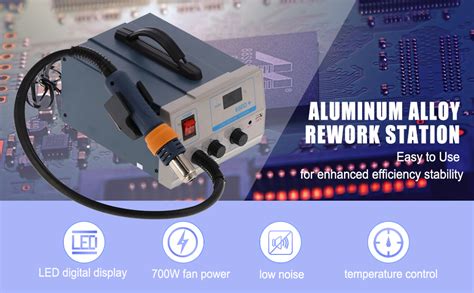 Hot Air Rework Station D Soldering Iron Station Led Digital Display Soldering Stations