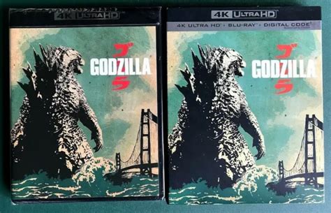 Godzilla 4k Ultra Hd Blu Ray Digital Code Slipcover Sealed Ohio Seller Eur 27 30