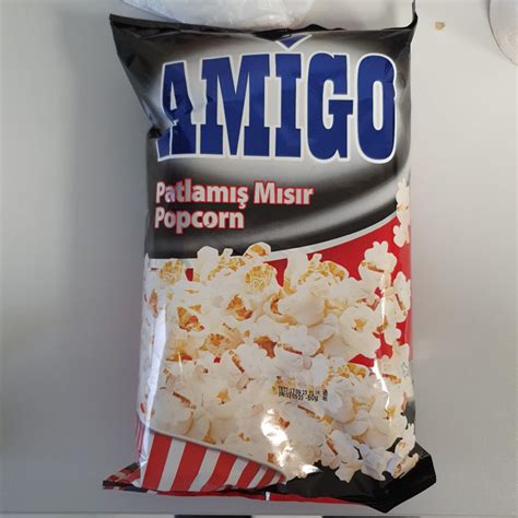 Попкорн Amigo - калорийность, пищевая ценность ⋙ TablicaKalorijnosti.ru