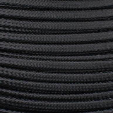 black spt  nylon covered overbraid wire