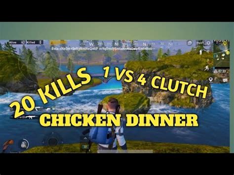 20 KILLS AMAZING CHICKEN DINNER IN BGMI LIVIK RUSH GAMEPLAY BY CRUSH