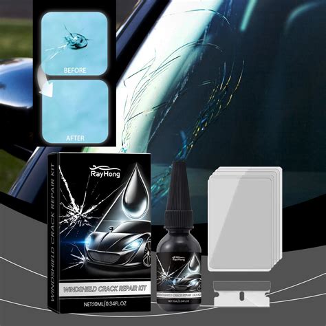 Feledorashia Windshield Crack Repair Liquid - Quick & Easy Fix for