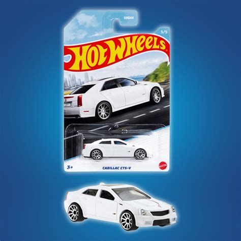 Mattel Hot Wheels Autko Cadillac Cts White Mattel Sklep Empik
