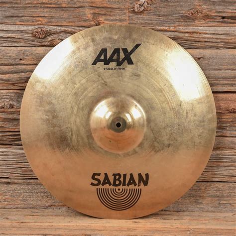 Sabian 20 AAX V Crash Cymbal Reverb