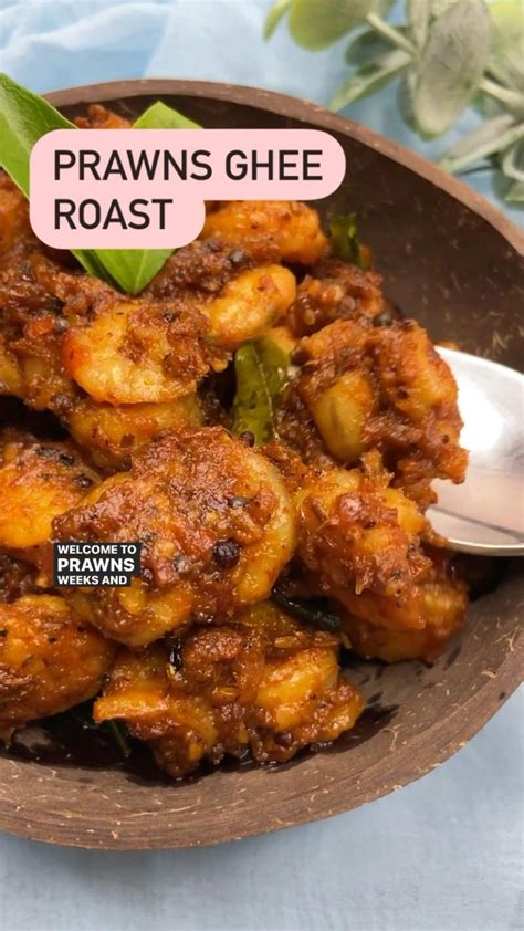 Ghee Roast Prawns Recipe