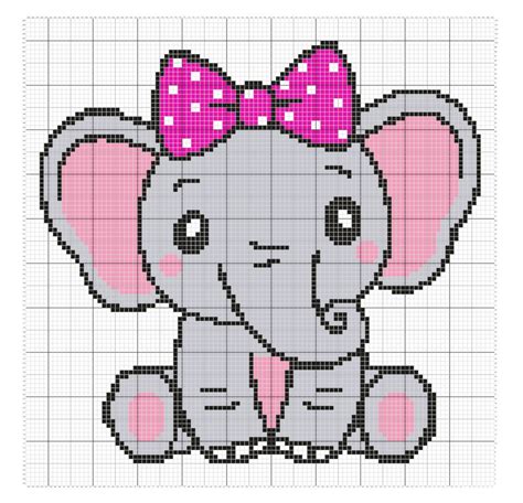 Elephant C2c Crochet Pattern Atelier Yuwa Ciao Jp