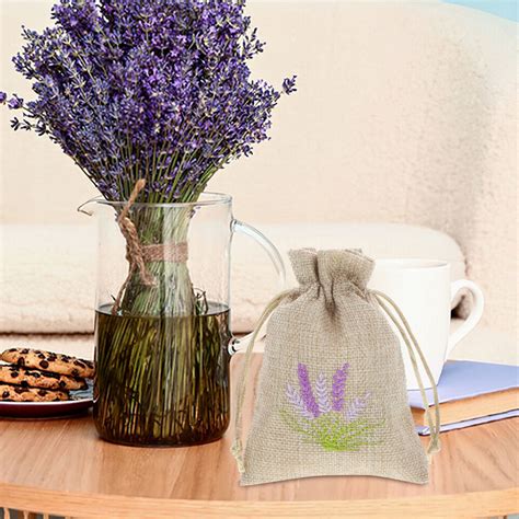 10pcs Empty Sachet Bag Refillable Dried Lavender Sachet Fragrance