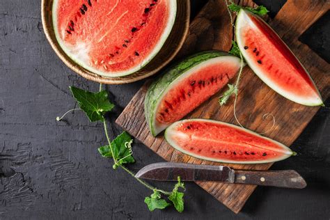 Fresh watermelon slices 1741497 Stock Photo at Vecteezy