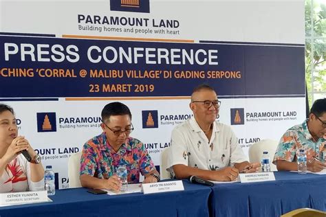 Paramount Land Luncurkan Rumah Milenial Corral Malibu Village Suara Karya