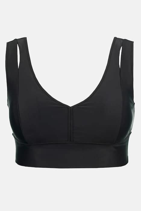 Haut De Bikini Bonnets Souples D Coupes Encolure V Bikinis Tankinis Maillots De Bain