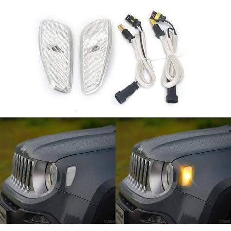 freccia led jeep renegade laterale dx  sx bianca  lampade led