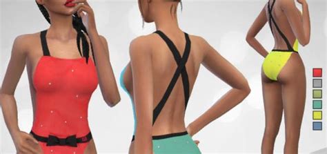 Sims 4 Bikini Sims 4 Swimsuit CC Sims 4 Bikini CC