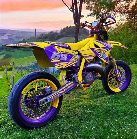 Yellow And Purple Dirt Bike Ryellowpurple