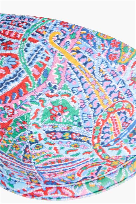 Onia Dalia Printed Underwired Bikini Top The Outnet