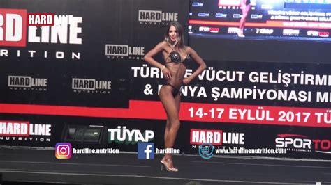 IFBB TR Genç Bayanlar Bikini Fitness 166 cm 2017 TÜYAP YouTube