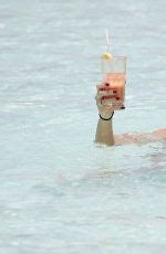 CHLOE GOODMAN In Bikini At A Beach In Barbados HawtCelebs