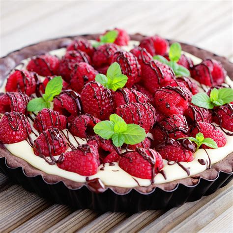 Recette Tarte Aux Framboises Et Au Chocolat Blanc