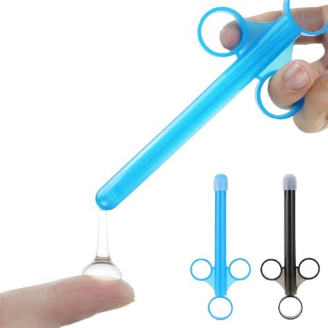 Personal Oil Lubricant Applicator Syringe Enema Injector Lube Launcher Sex Toys For Anal Vagina