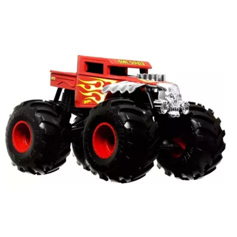 Hot Wheels Monster Trucks Vers O Gigantes Oversized Fyj Shopee Brasil