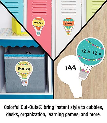 Carson Dellosa Piece Hot Air Balloon Bulletin Decor