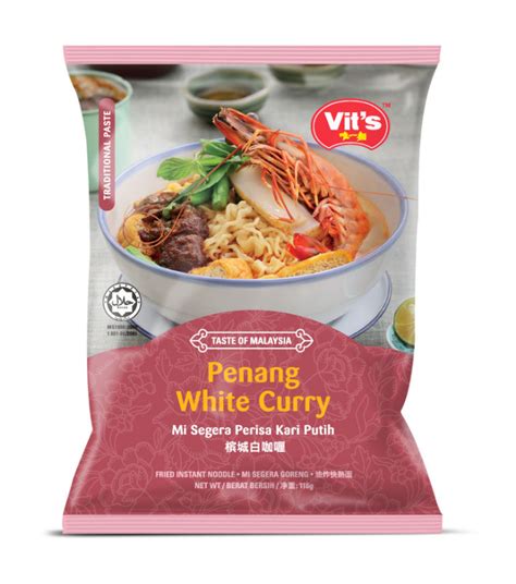 Vit S Premium Instant Noodles Penang White Curry Mee Selangor