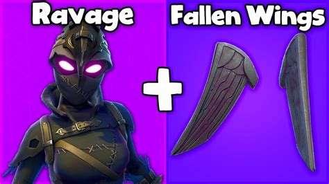 20 Best Fallen Wings Skin Backbling Combos In Fortnite You Need