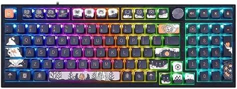 Skyloong Gk Dark Fairy Tale Gateron Optical Brown Switch Hot Swappable With Rgb