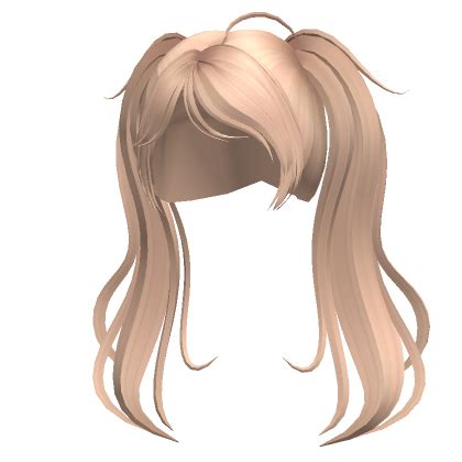 Blonde Kawaii Swirly Y K Swoop Long Pigtails Roblox