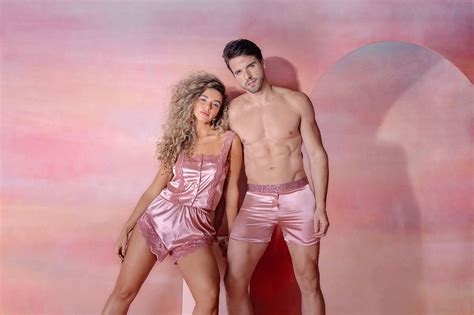 casal de modelos da zanotti lingerie rosa Tendências em Moda Íntima Fitness e mais