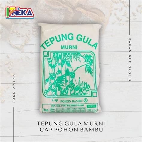 Jual Tepung Gula Bambu Halus Gr Shopee Indonesia