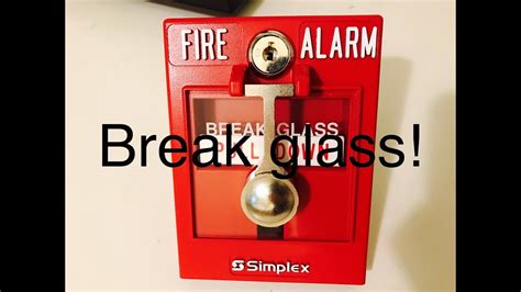 Simplex Fire Alarm Pull Station