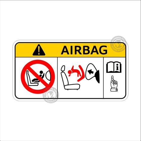 Jual STIKER VINYL AIRBAG SIGN | Shopee Indonesia