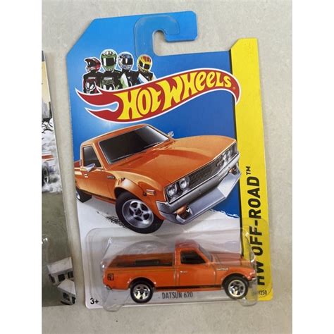 HOT WHEELS DATSUN 620 PICKUP 風火輪 日產 達特桑 裕隆 雷鳥 小貨車 皮卡 蝦皮購物