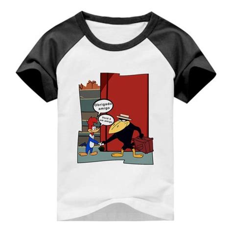 Camiseta Desenho Pica-pau E Jubileu Obrigado Amigo Meme | Shopee Brasil