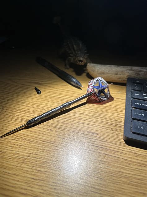 Tighter flight, wasn’t flying right : r/Darts