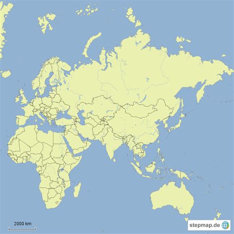 Stepmap Asien Landkarte F R Asien