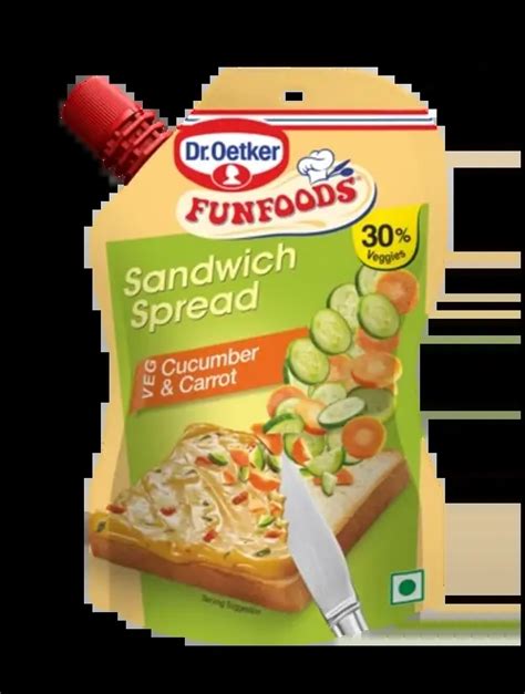 Sandwich Spread Veg Cucumber Carrot G Sandwich Spreads Dr Oetker