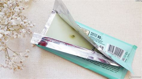 Белый шоколад Россия Комильфо Фисташка вкус Лайм - «Очень красивый ...