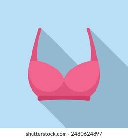 Representing Concept Lingerie Pink Bra Shown Stock Vector Royalty Free 2480624897 Shutterstock