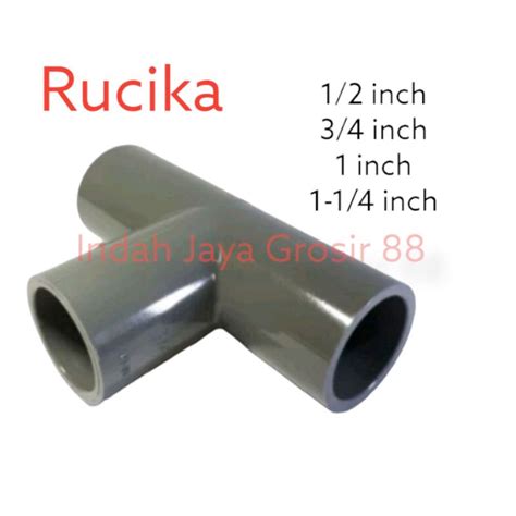 Jual Tee Rucika Sambungan Pipa Air Shopee Indonesia