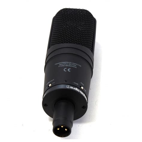 Audio Technica At Multi Pattern Condenser Mic With Shock Mount