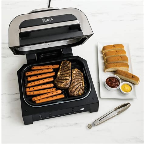 Ninja Foodi Smart XL 6 In 1 Countertop Indoor Grill With Smart Cook