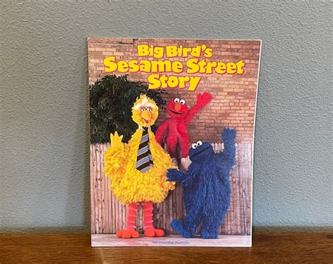 1989 Sesame Street Live Program And Activity Book Vintage 1989 Sesame