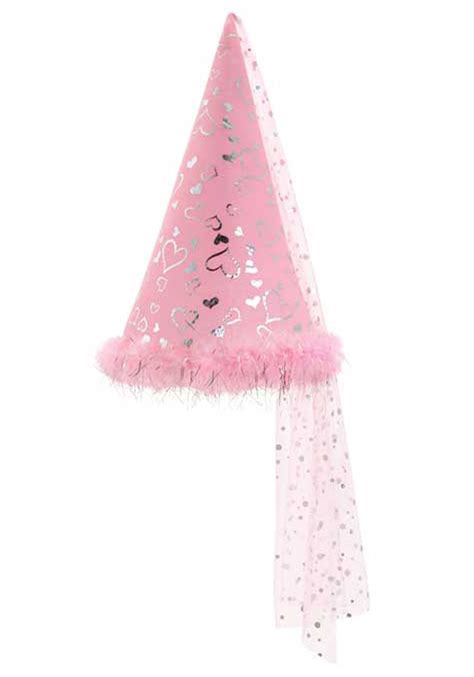 Pink Princess Hat for Kids and Adults