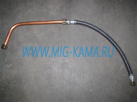Трубка компрессора со шлангом МАЗ медная 504В-3506197-И купить цена ...