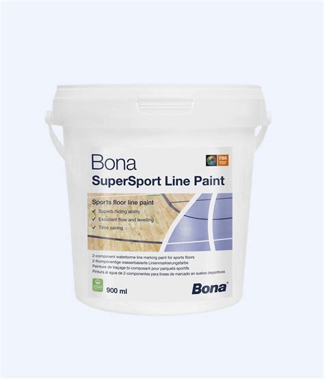 Bona Supersport Line Paint | Краска для спортивной разметки паркета