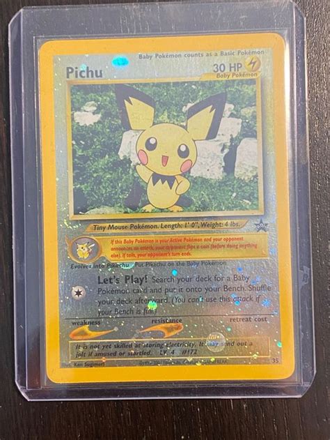 Pichu Black Star Promo Kaufen Auf Ricardo