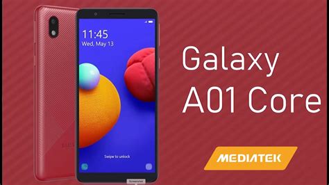 Todo lo que tiene el Samsung Galaxy A01 Core - YouTube
