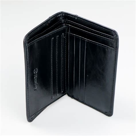 Rhodey Dompet Pria Bahan Kulit Mbq Black Jakartanotebook