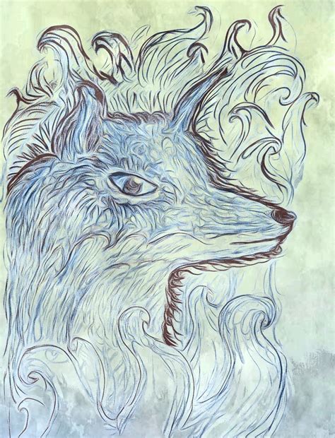 Inktober Wild Drawing Wild Fox Drawing For Inktober Challenge